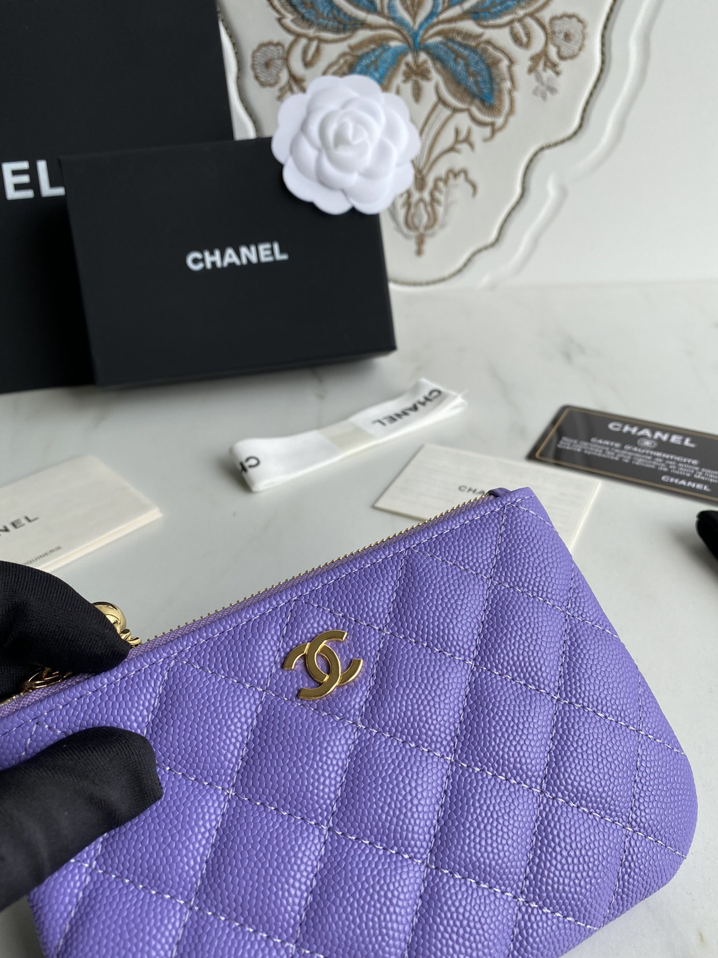 Chanle Zipped Wallet