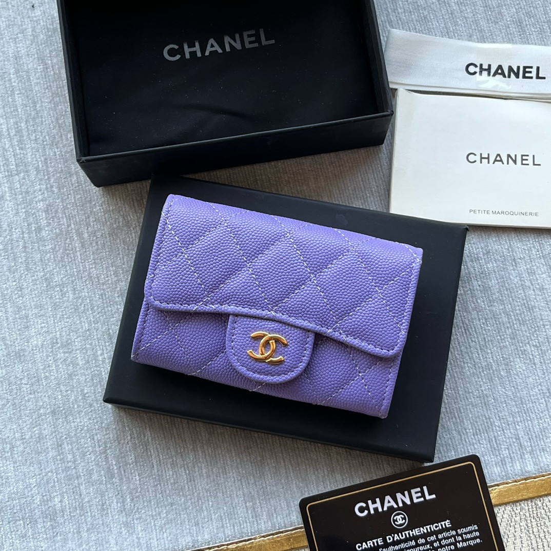 Chanle Flap Wallet