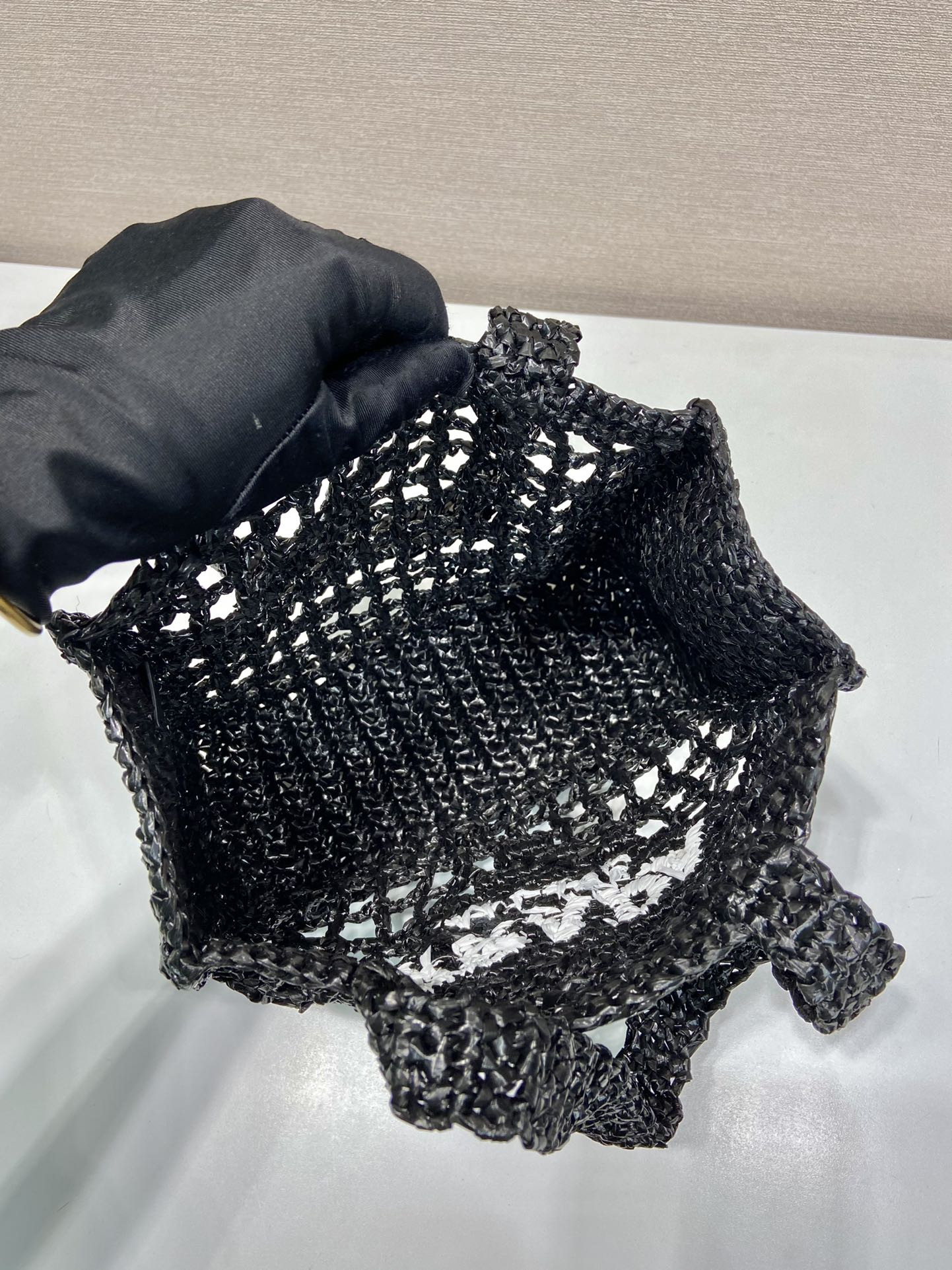 Prada Crochet Tote Bag