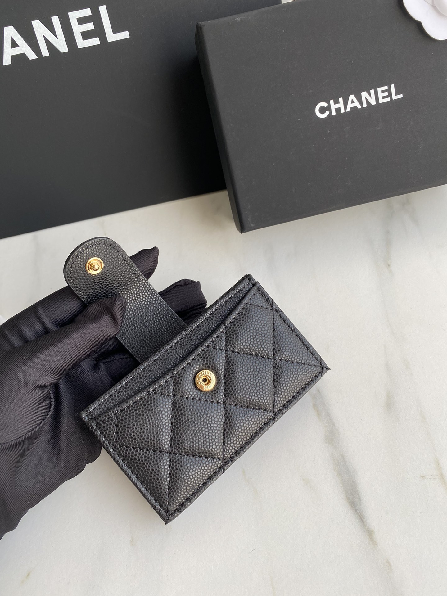 Chanle Flap Wallet