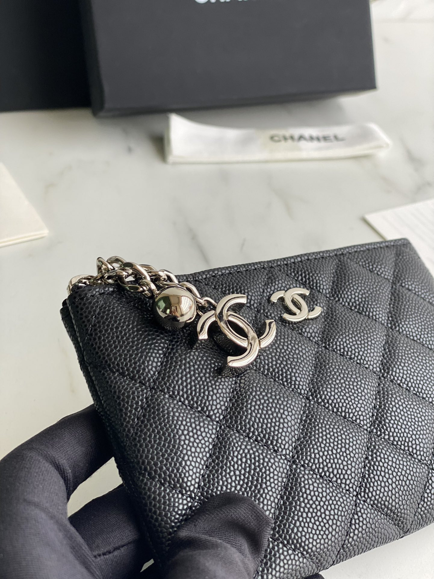 Chanle Zipped Wallet