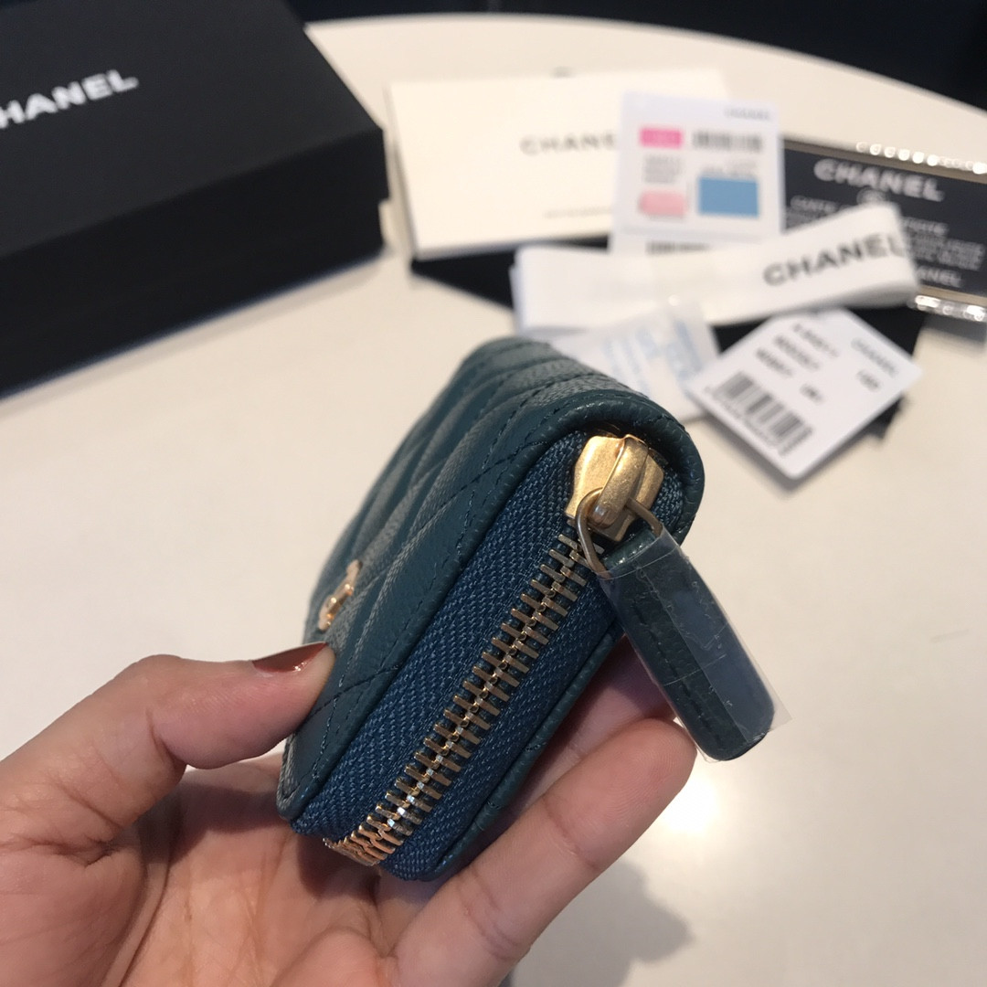 Chanle Zipped Wallet