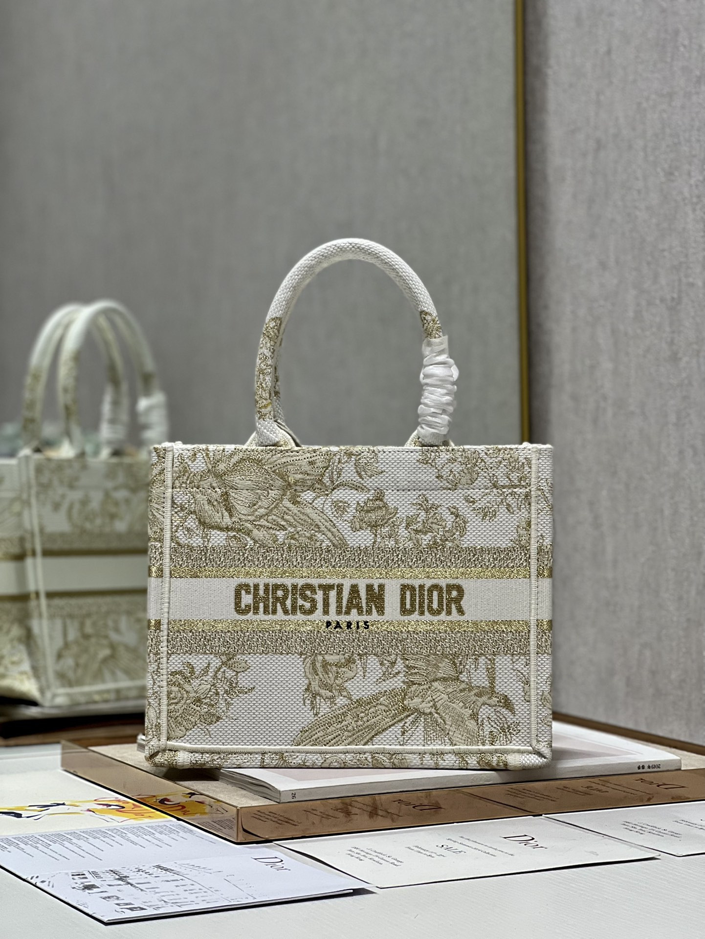 Small Dior Book Tote