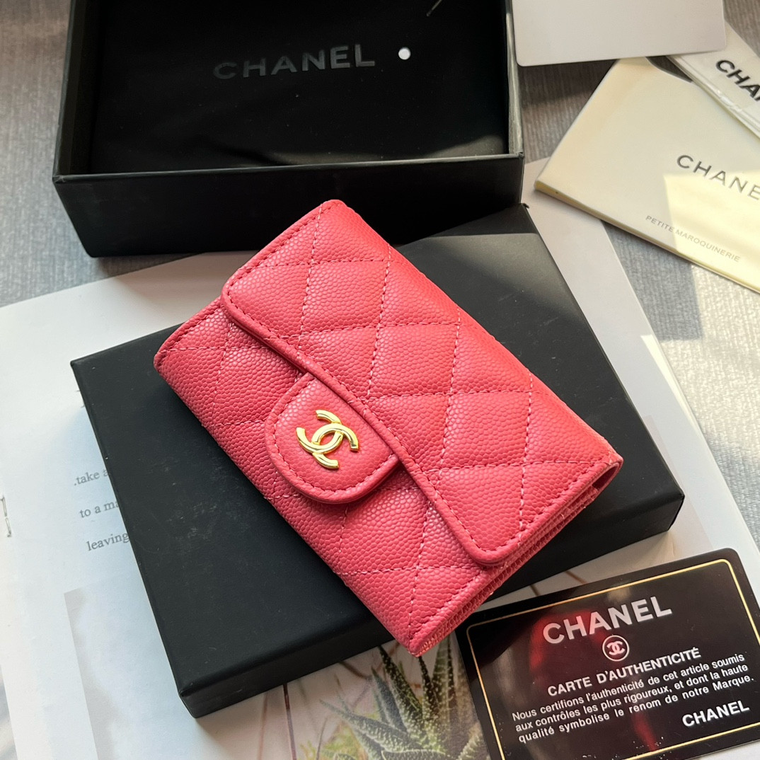 Chanle Flap Wallet
