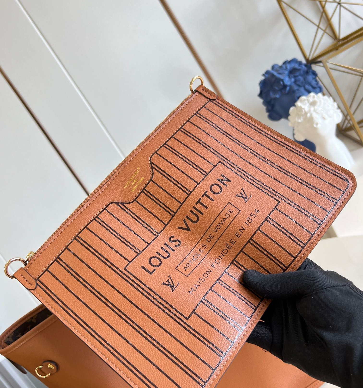 Louis Vuitton Neverfull Inside Out Handbag