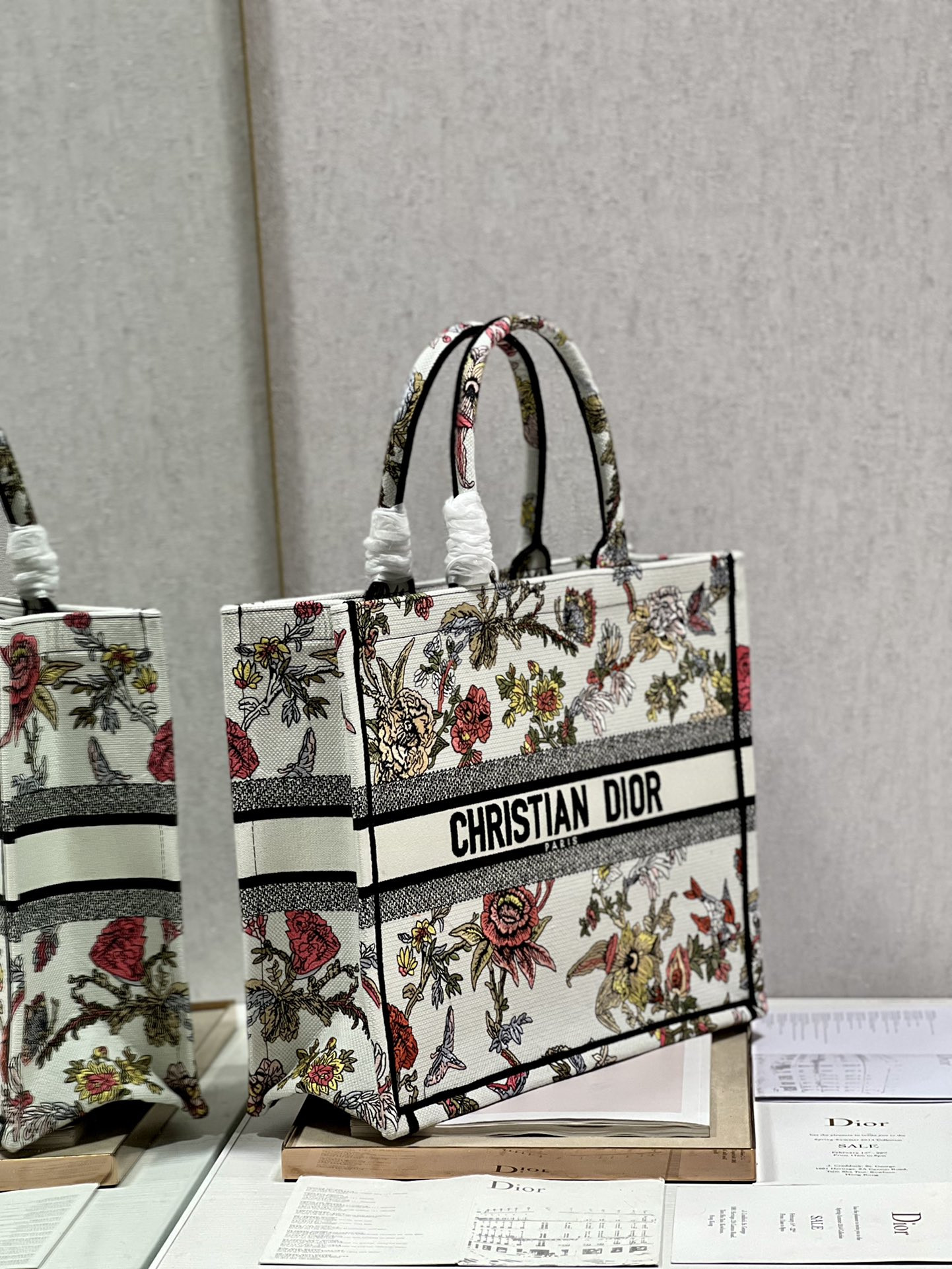 Large Dior Book Tote