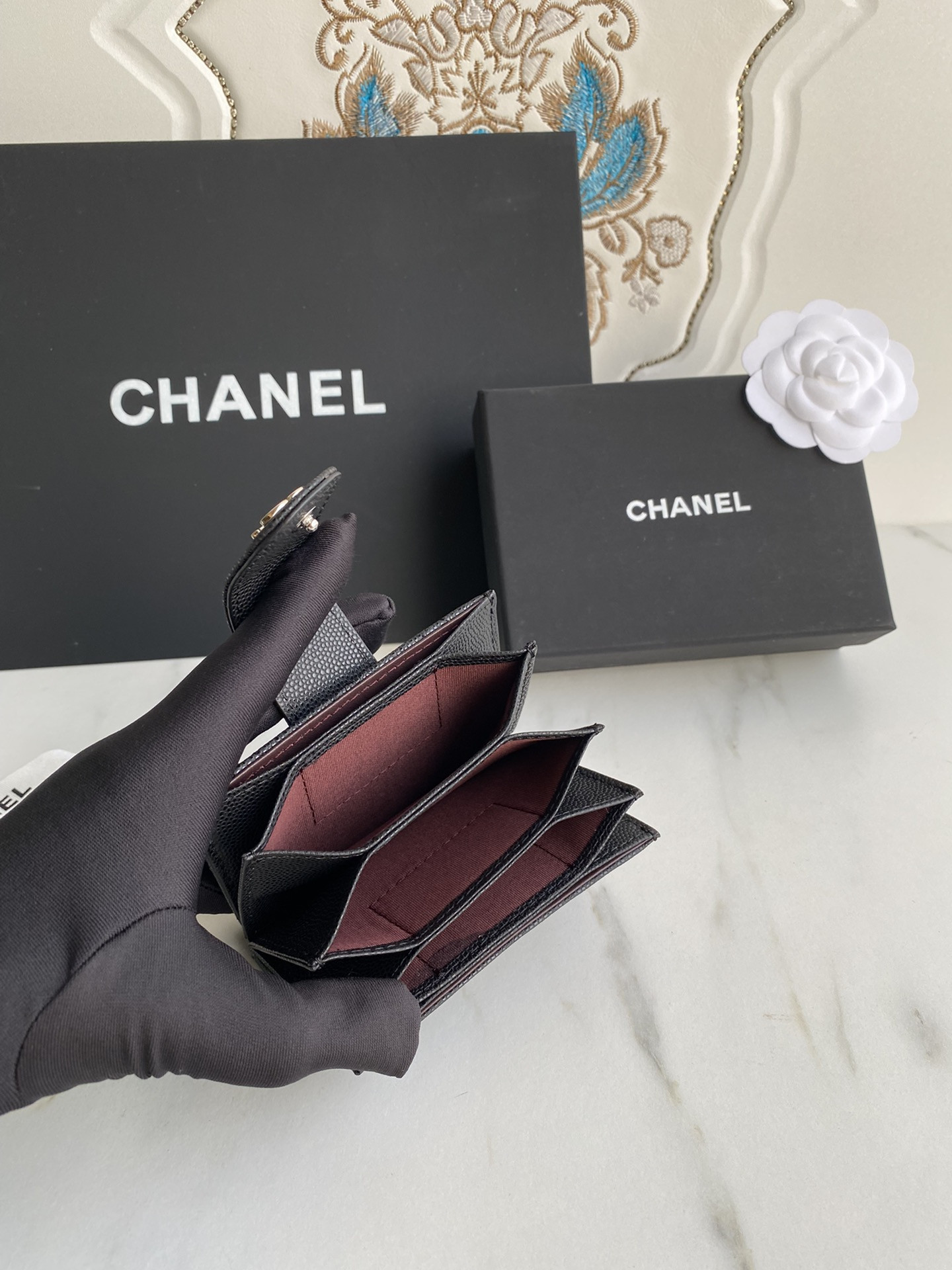 Chanle Flap Wallet