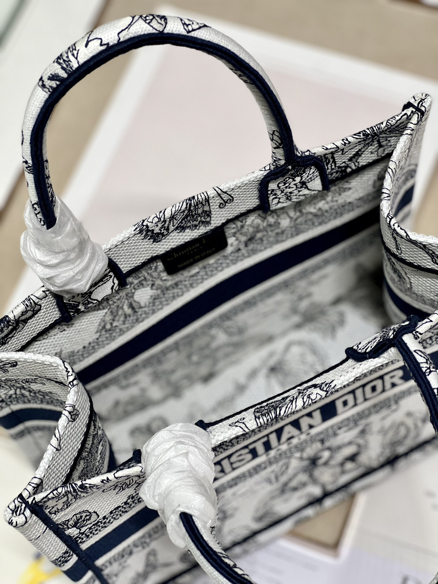 Small Dior Book Tote