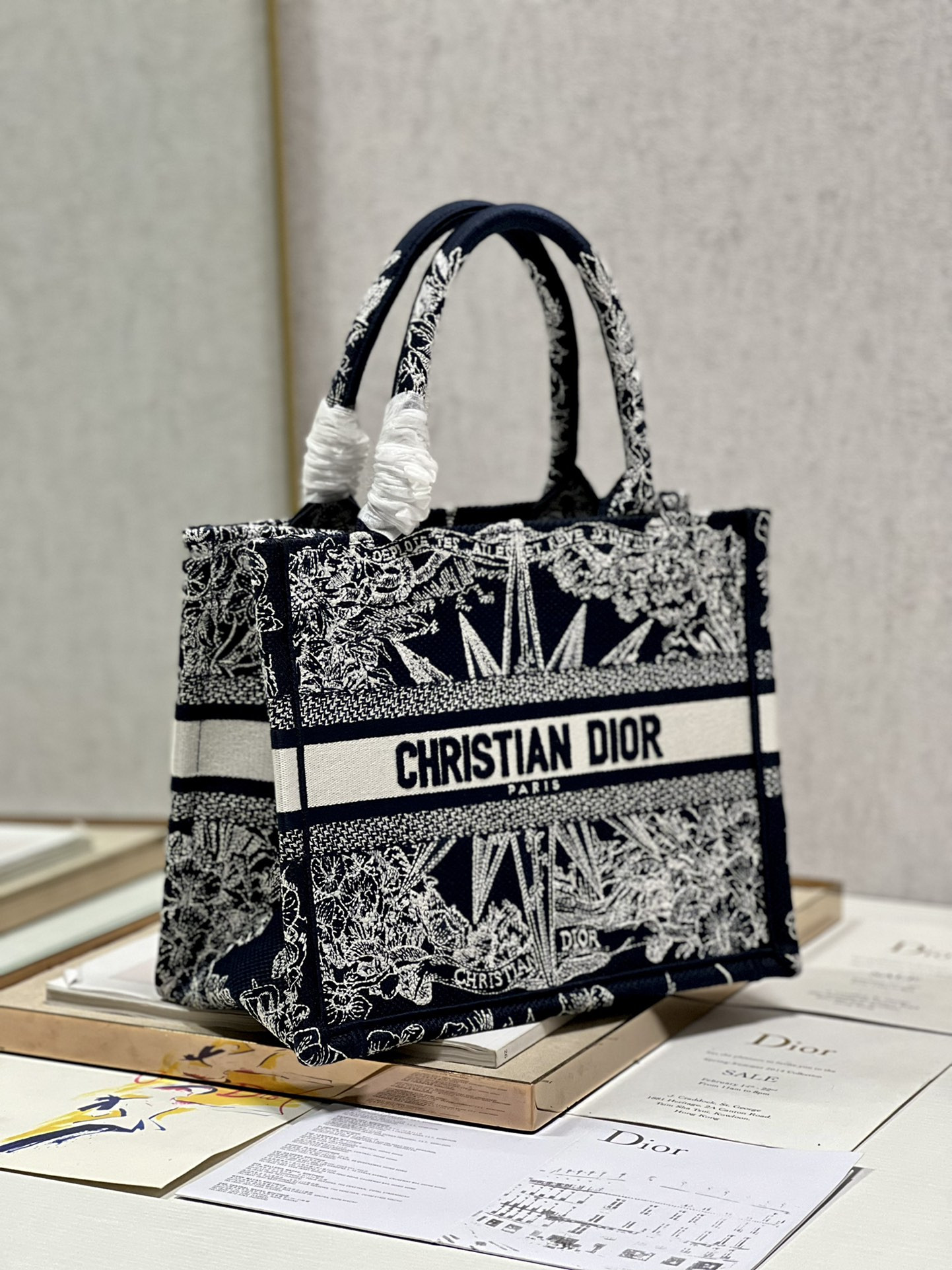 Small Dior Book Tote