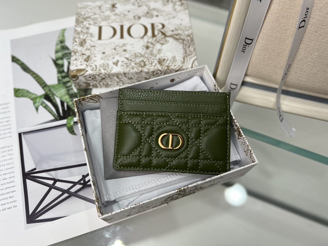 Dior Caro Five-slot Card Holder