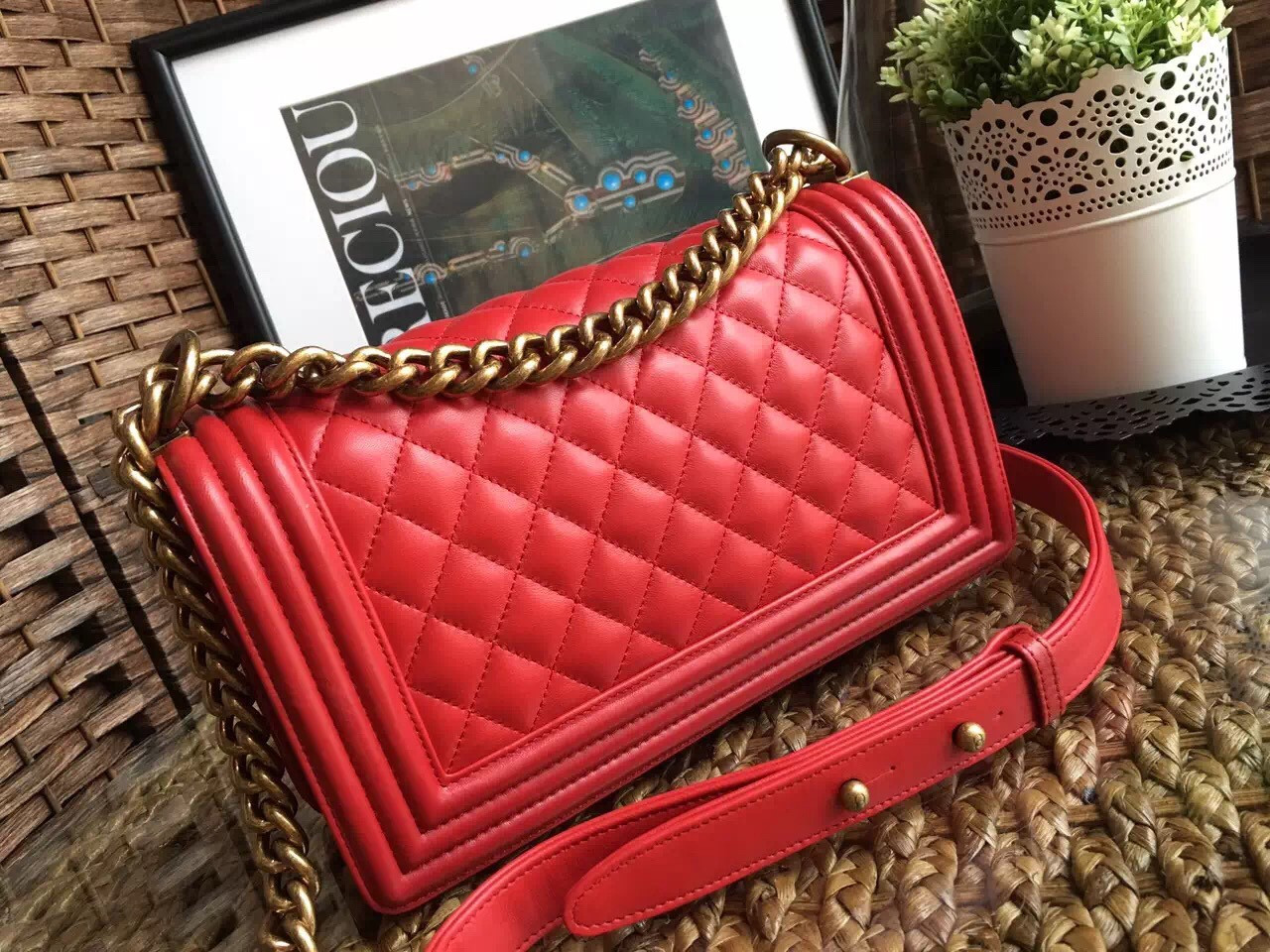 Chanle Boy Chanle Handbag