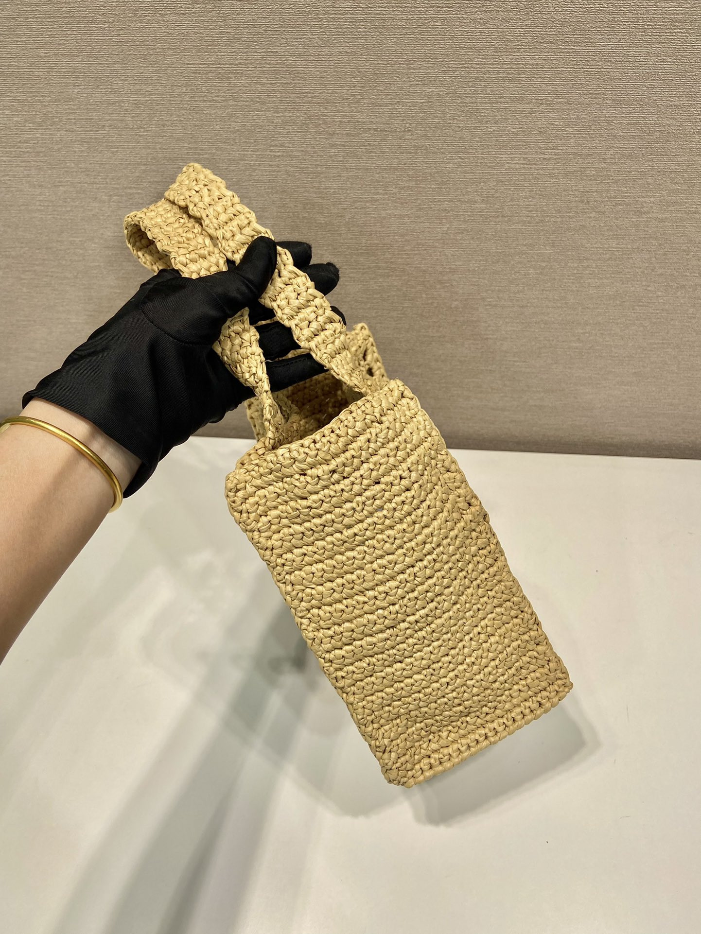 Prada Crochet Tote Bag