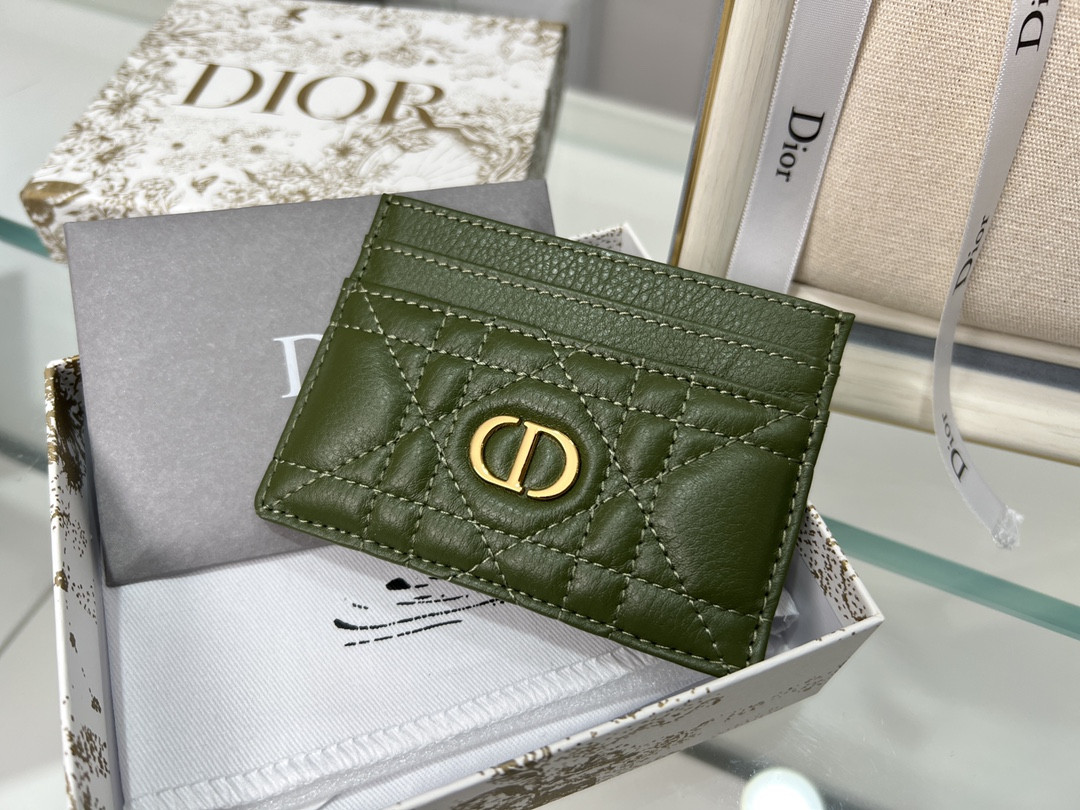 Dior Caro Five-slot Card Holder