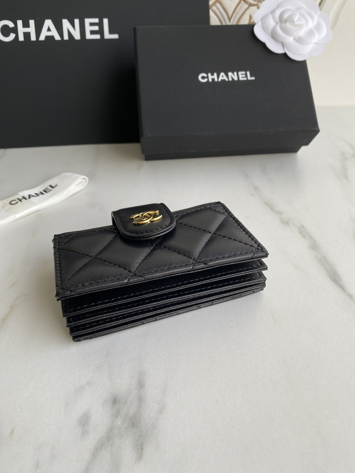 Chanle Flap Wallet