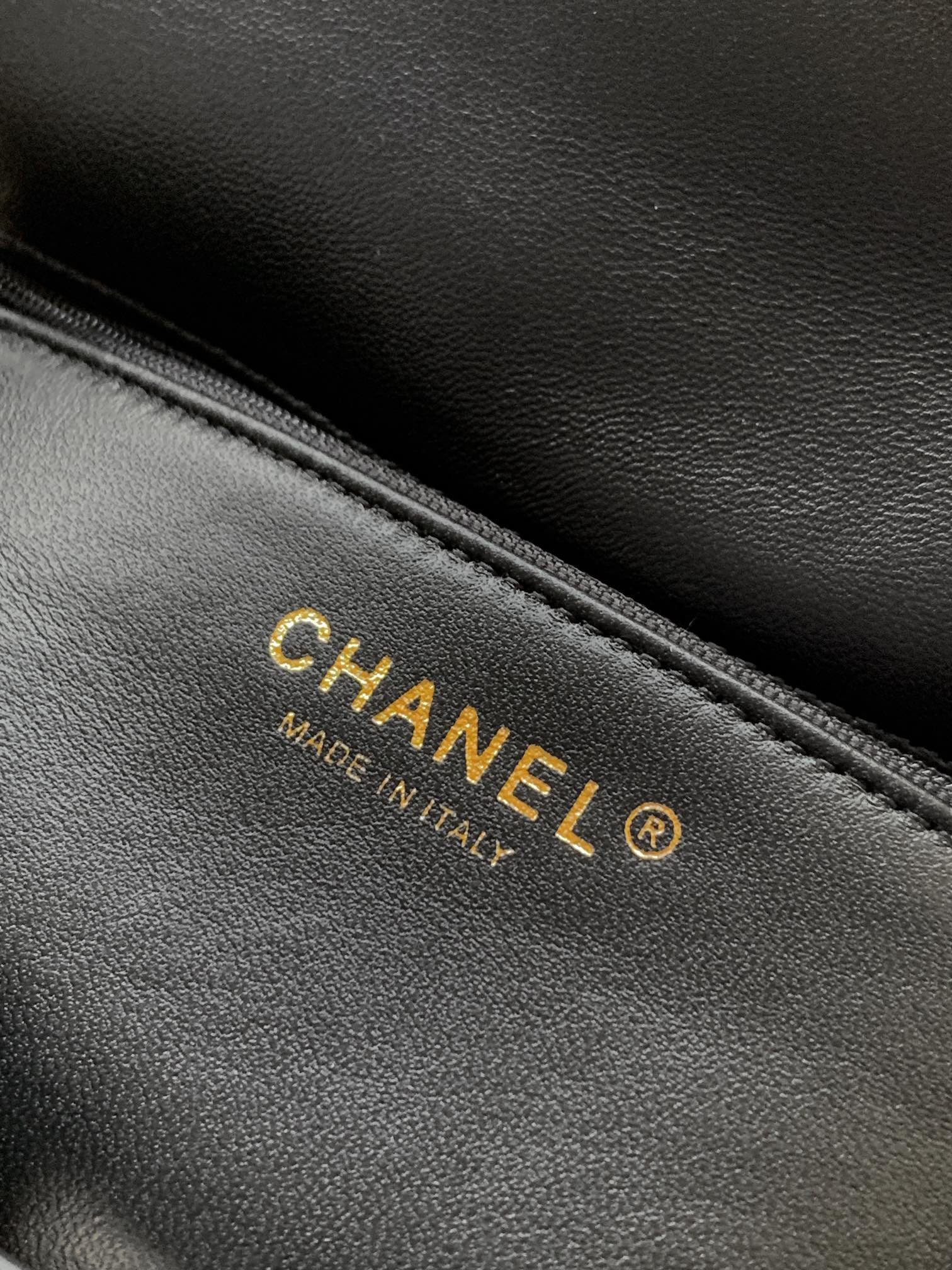 Chanel 25p Classic Hand Bag With Gold Handware