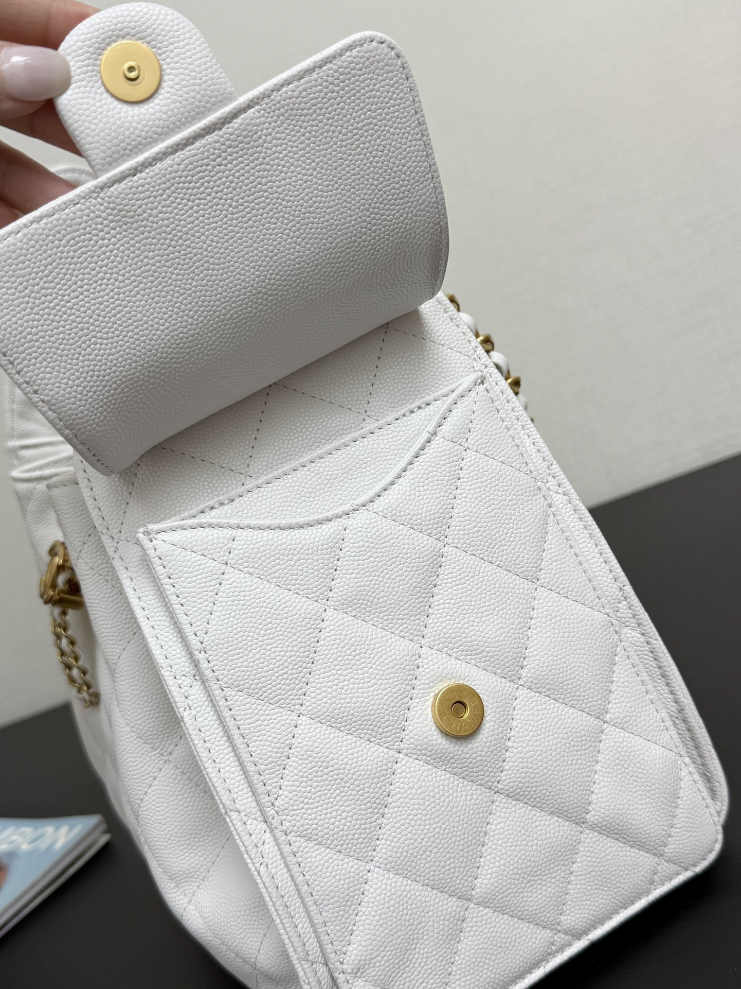 Chanel 25c Hobo Bag 30*26*14cm