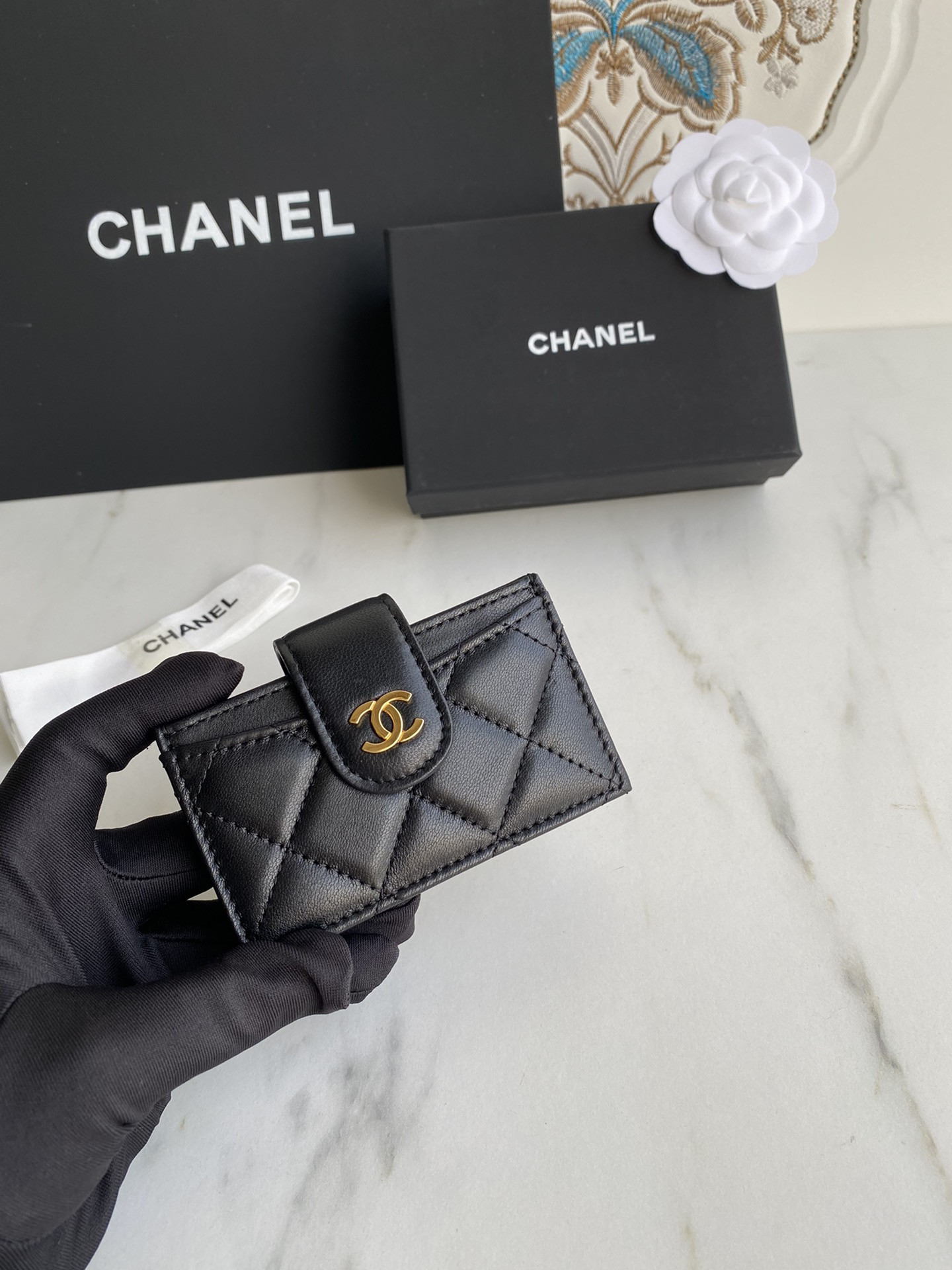 Chanle Flap Wallet