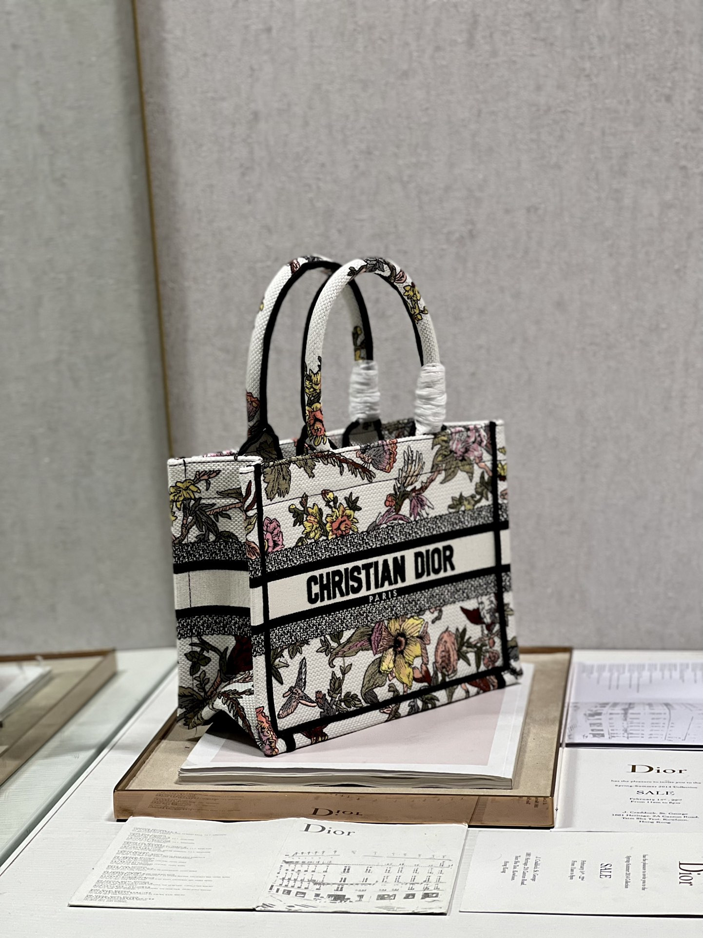 Small Dior Book Tote