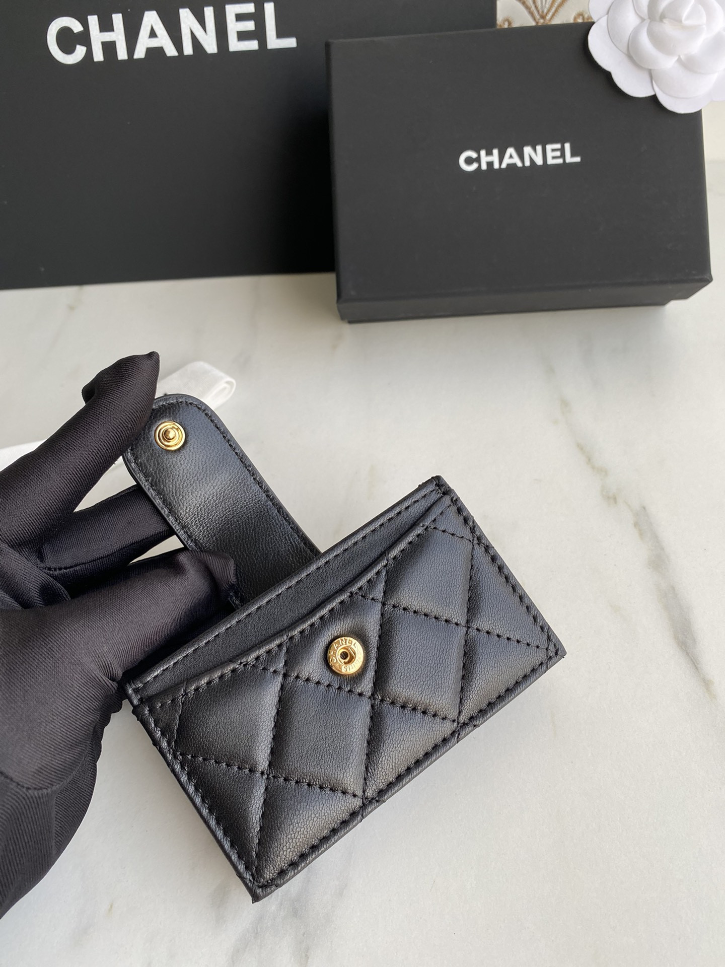 Chanle Flap Wallet