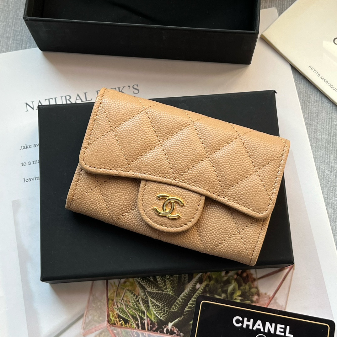 Chanle Flap Wallet