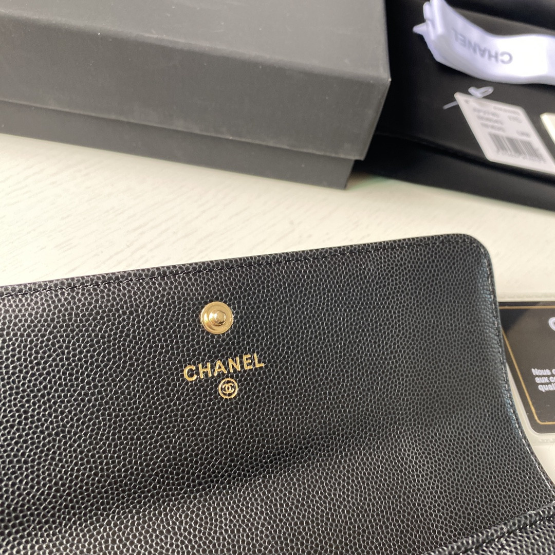 Chanle Flap Wallet
