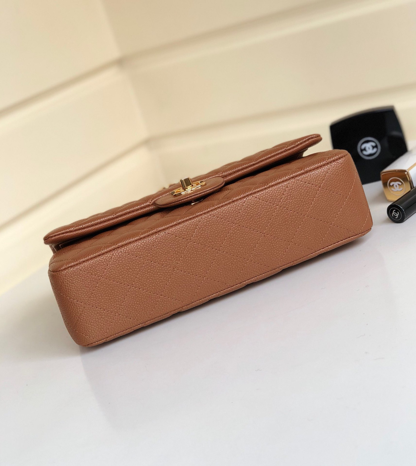 Chanle Classic Double Flap Gold Hardware