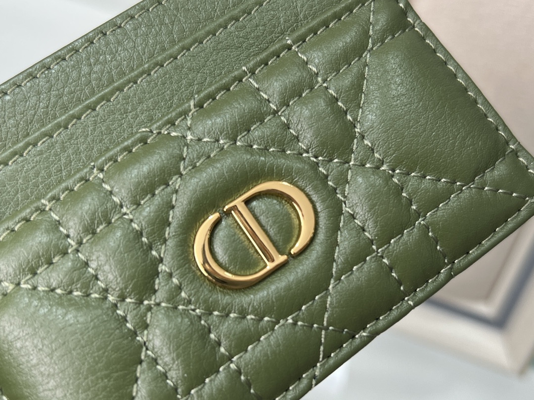 Dior Caro Five-slot Card Holder